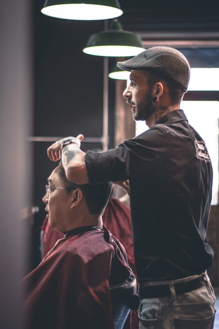 with a salon app, you can get haircuts at the comfort of your home