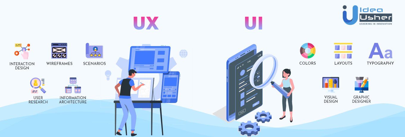 UI and UX for developing the appp