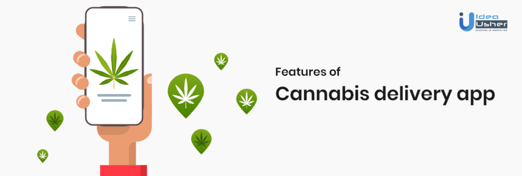 Features of Cannabis delivery app