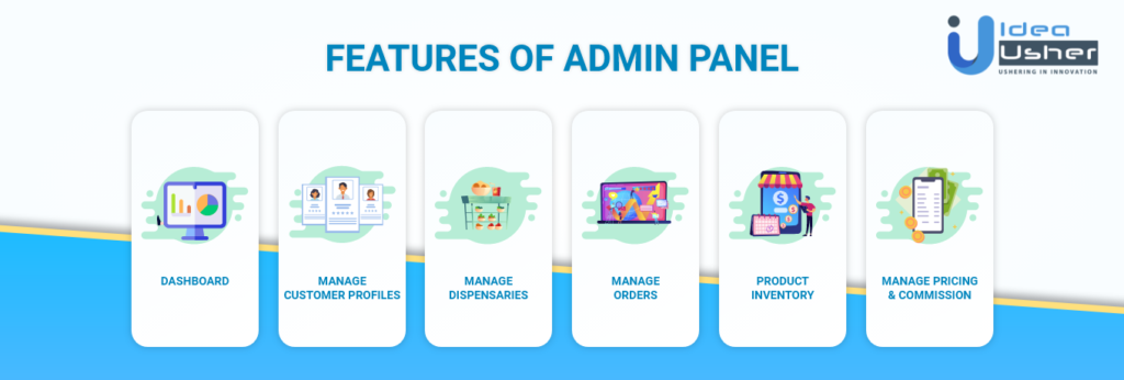 Features of Admin Panel