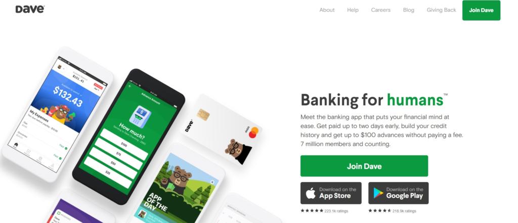 Dave - Best Money Lending Apps