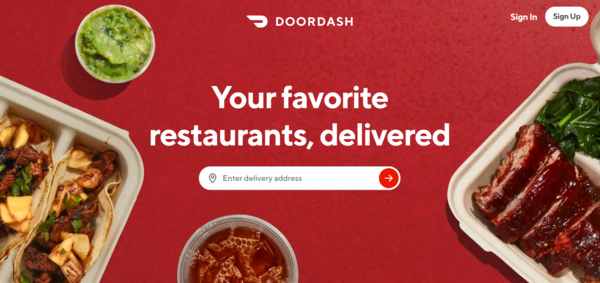 Food Delivery Apps - DoorDash