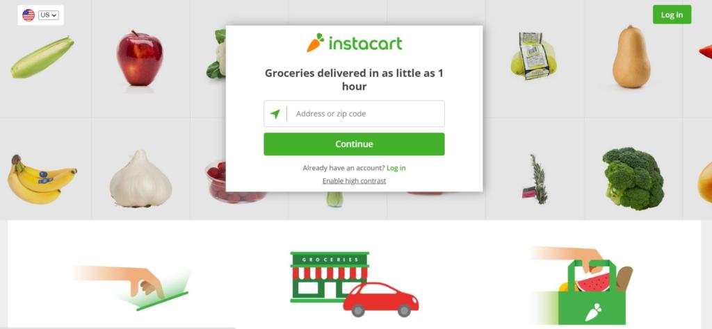 Food Delivery Apps - Instacart