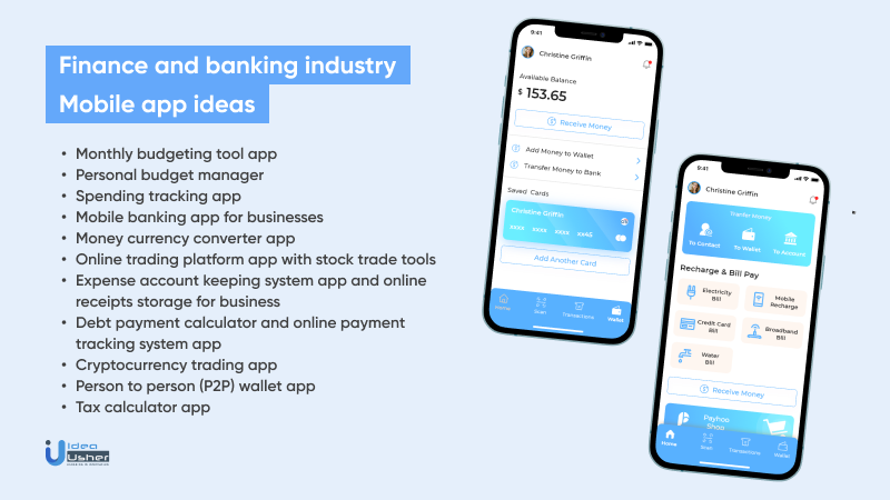 Finance Industry App Ideas