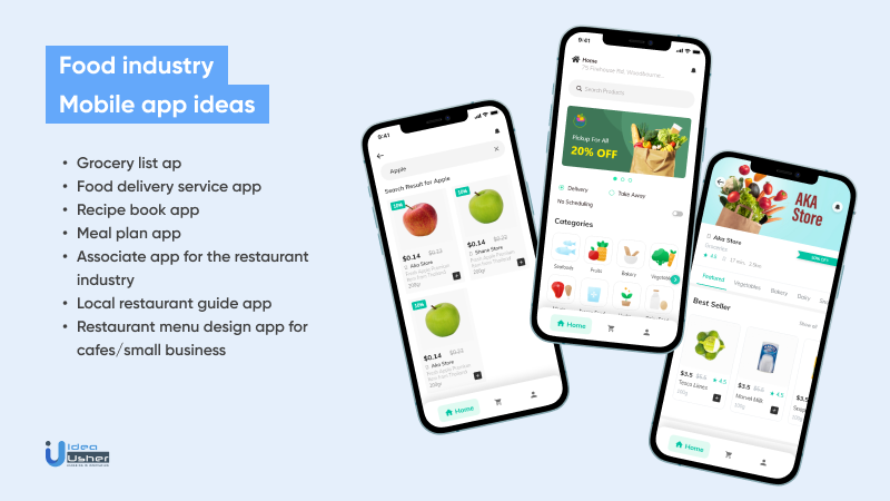 Food Industry app ideas