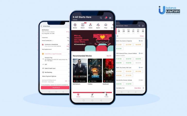 Online Event Booking Apps like BookMyShow