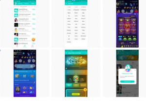 Yalla app screens