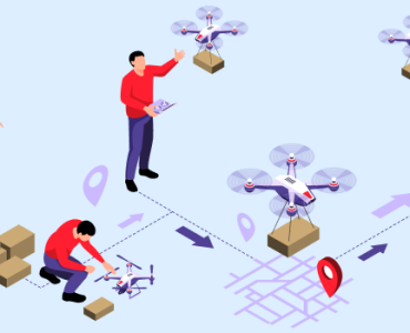 how does drone delivery work