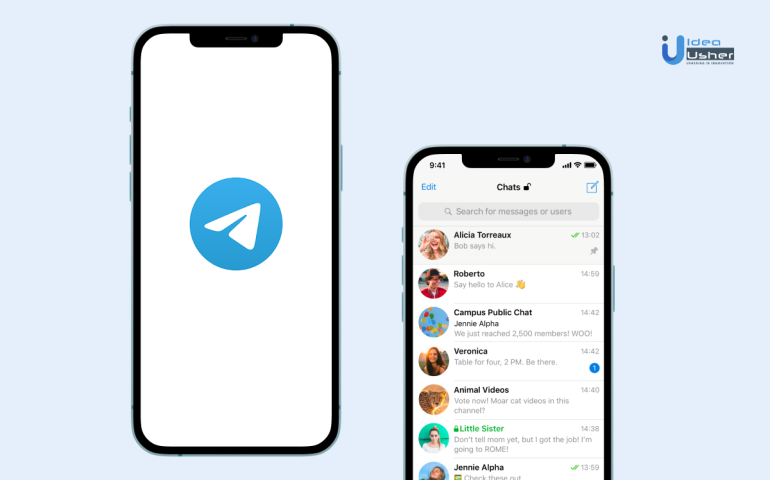 how to make a similar app like telegram