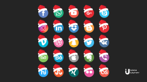 santa clause decor for apps