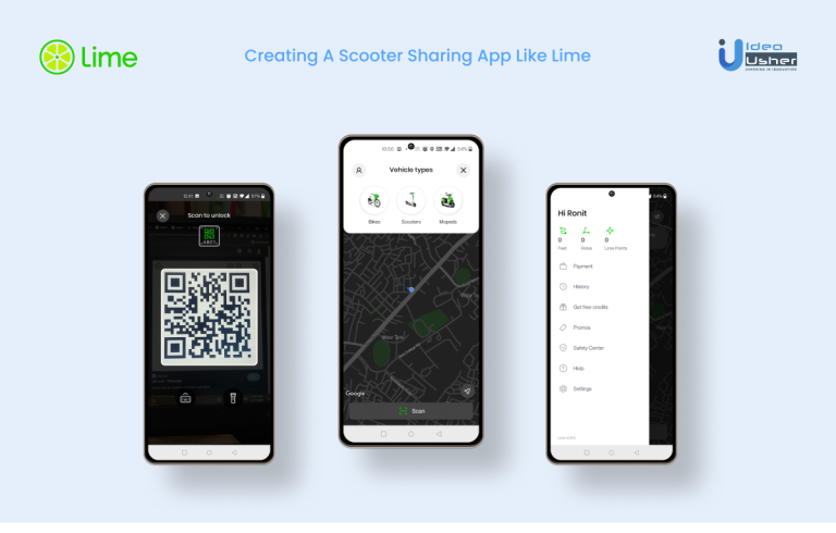 creating a scooter-sharing app like Lime