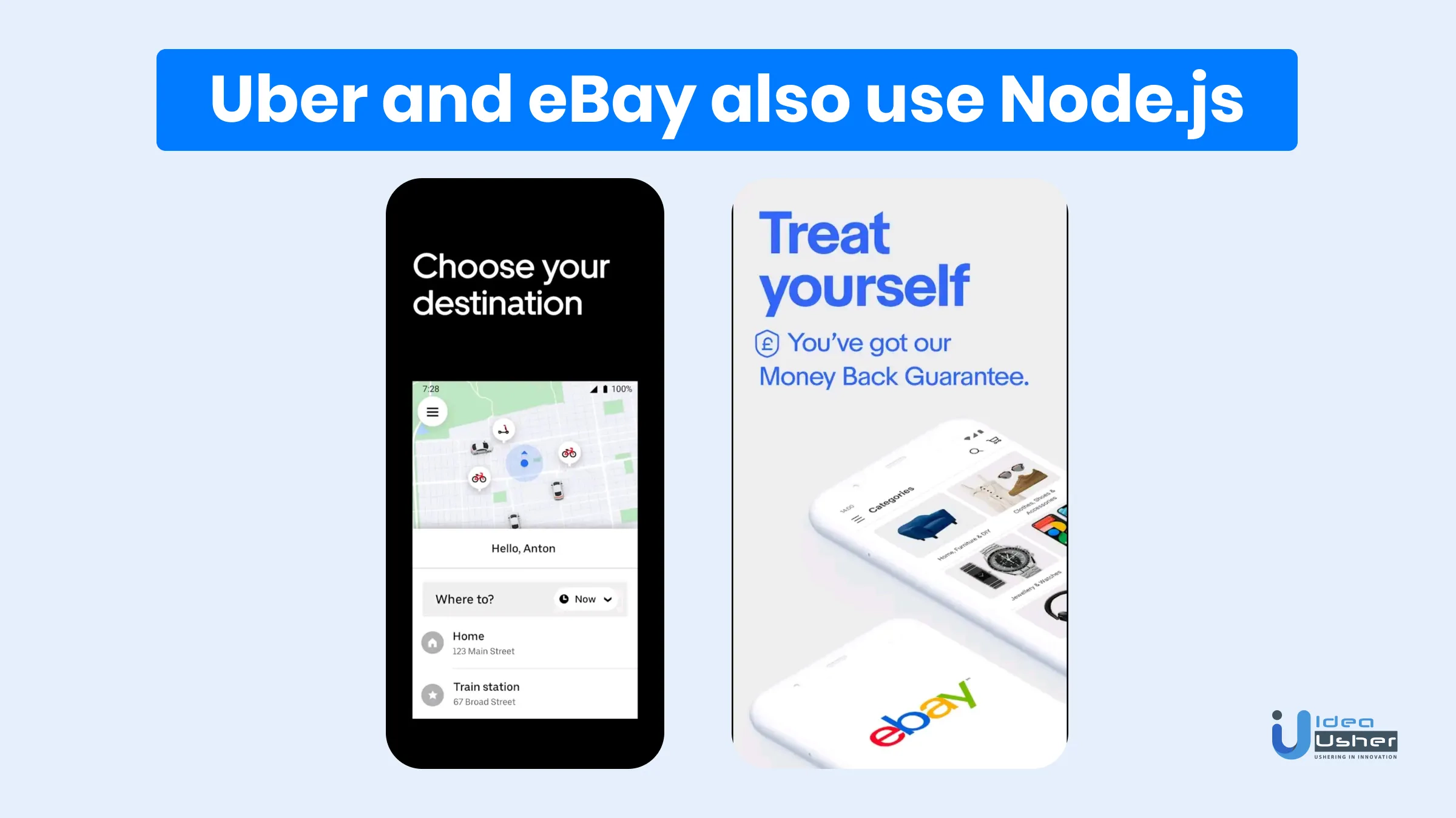 uber and ebay node.js