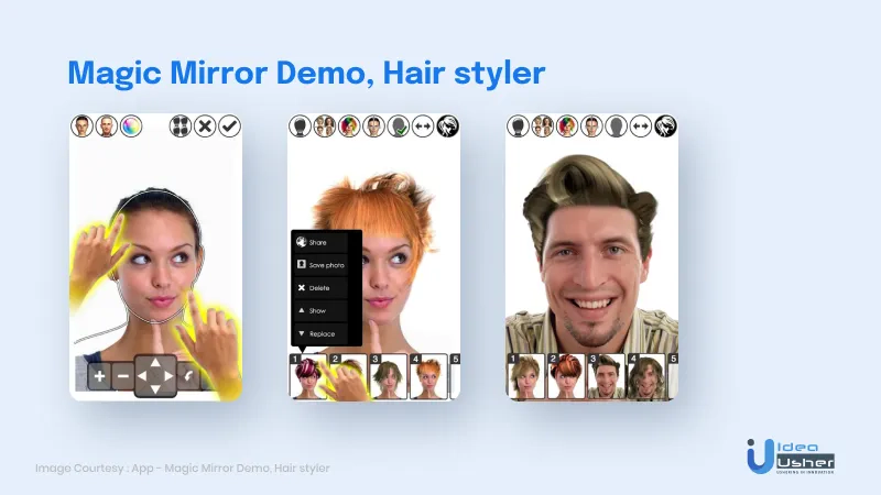 Hairstyle Magic Mirror  App Price Intelligence by Qonversion