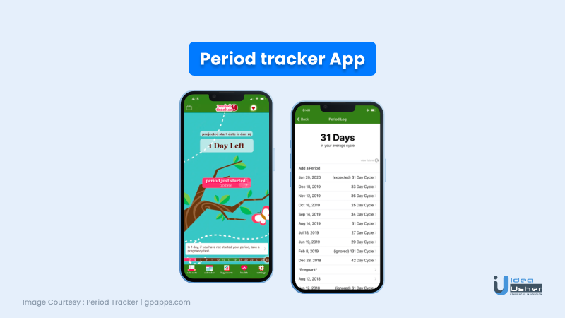 period tracker app