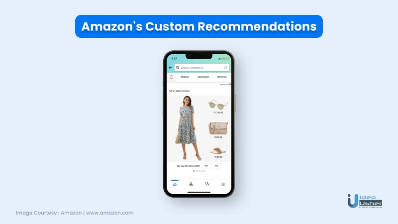 Amazon's Custom Recommendation