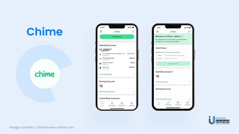 chime neobanking app