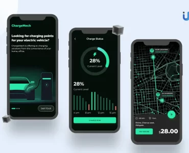EV charging station app development