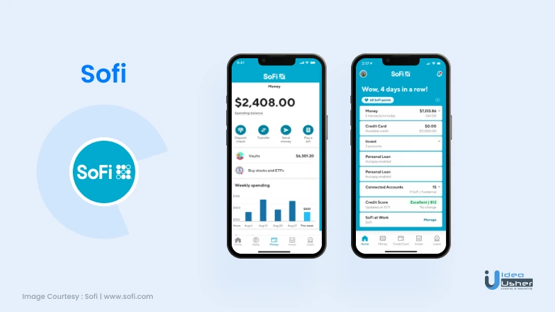 sofi neobanking app