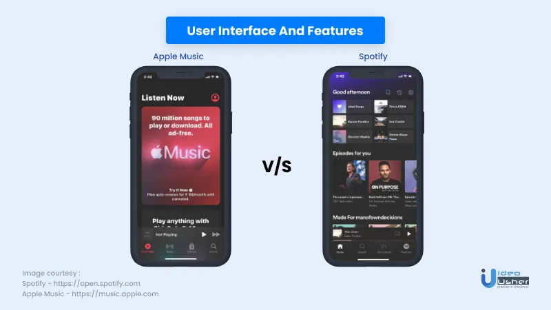 ui and features