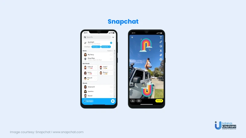 top most downloaded app Snapchat