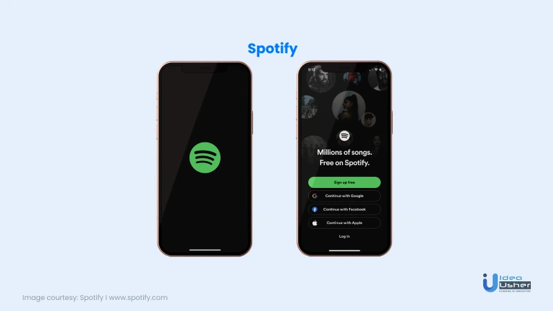 top most downloaded app Spotify