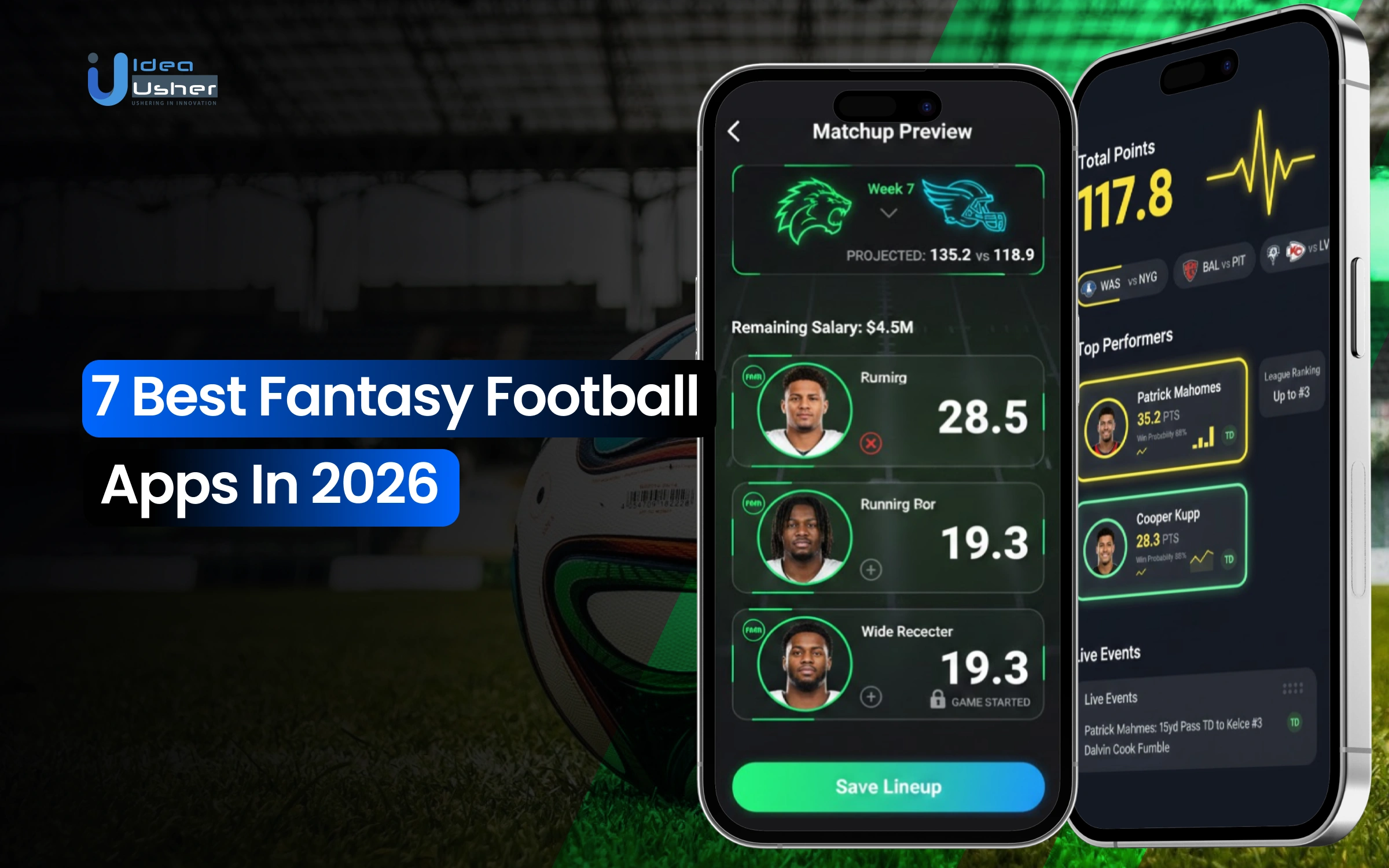7 Best Fantasy Football Apps in 2026