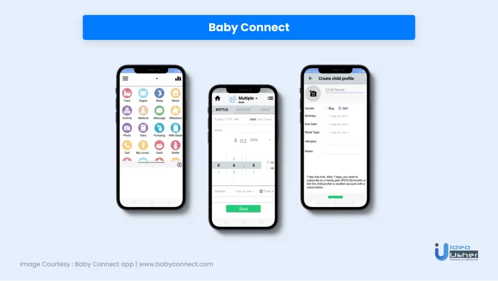 baby connect app