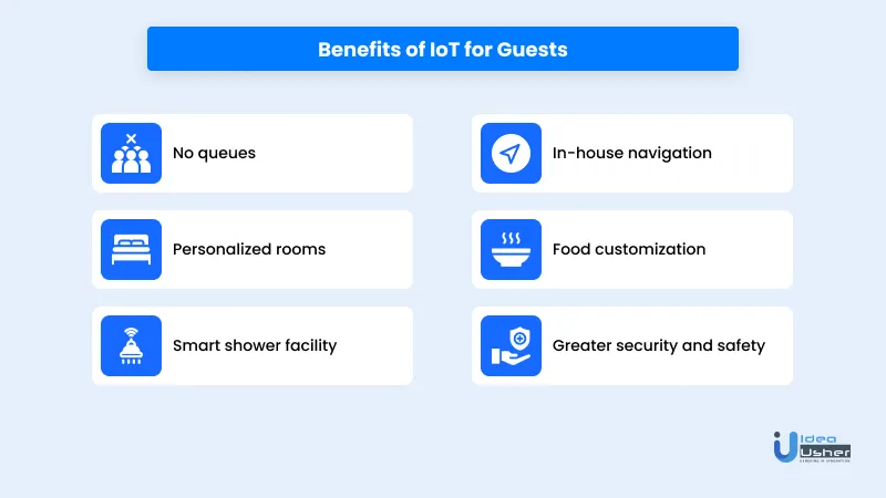 IoT in Hospitality benefits for guests
