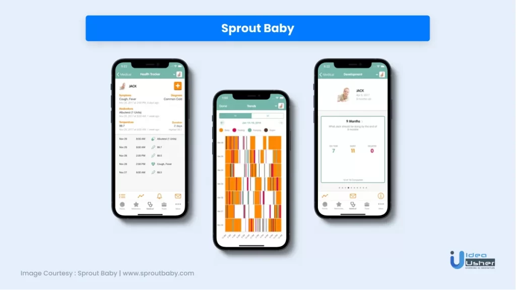sprout baby app