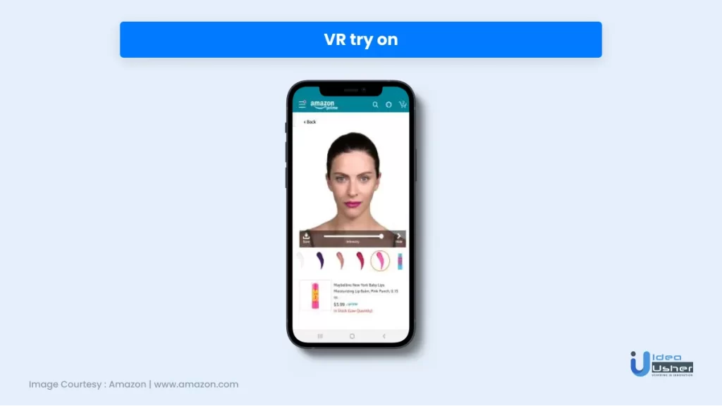 feature of eCommerce app - VR try on