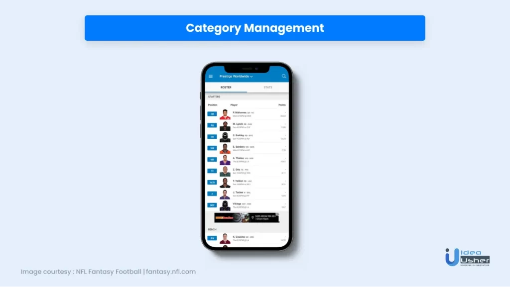 Category Management tool ui