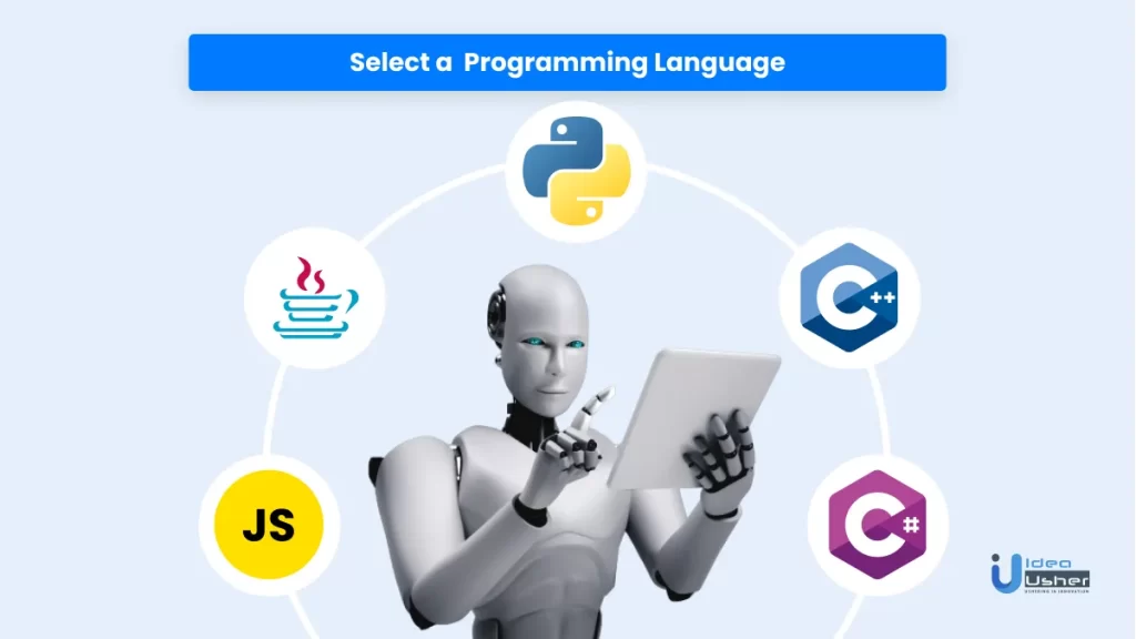 Choose a programming language. ui