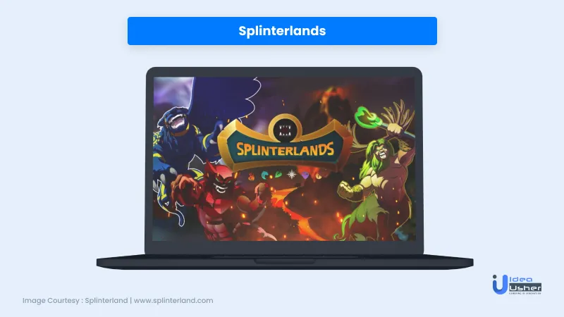 Splinterlands p2e play to earn blockchain game