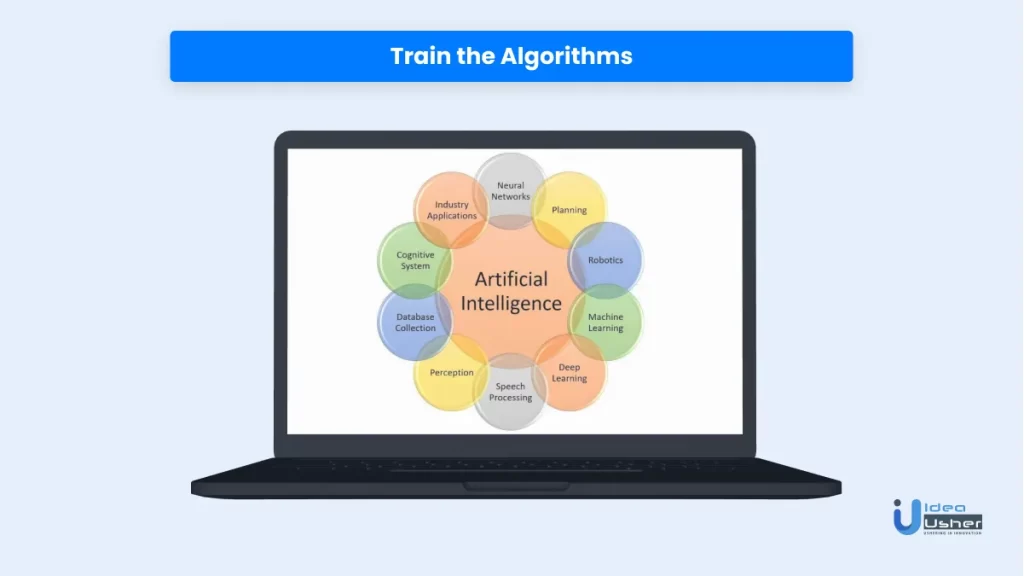 Train the algorithms. ui
