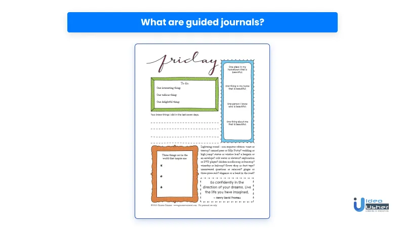 what are guided journals