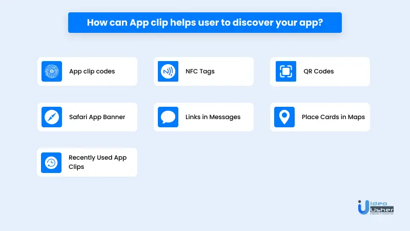 Ways app clips helps users to discover your apps