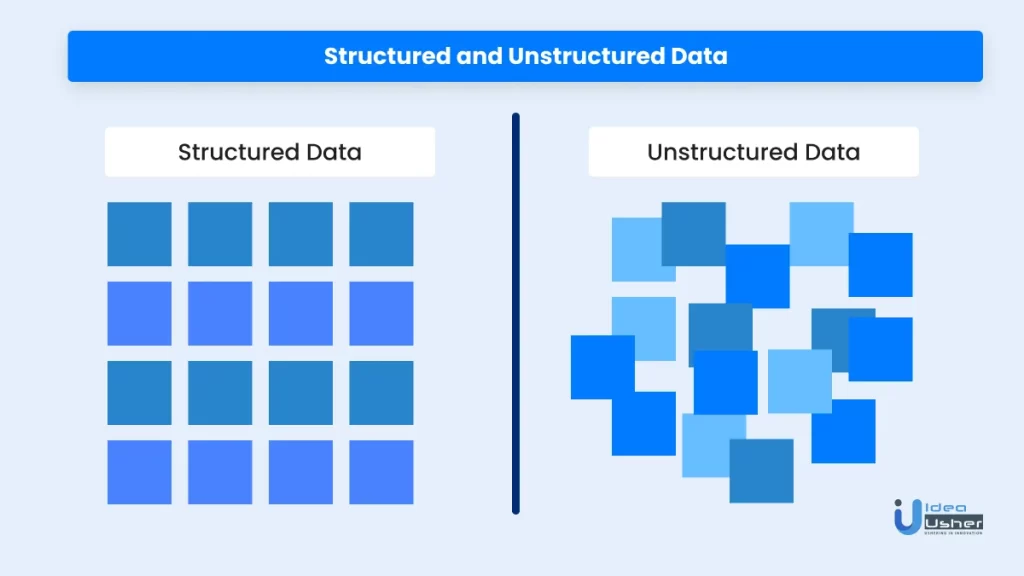 Structured and unstructured data. ui