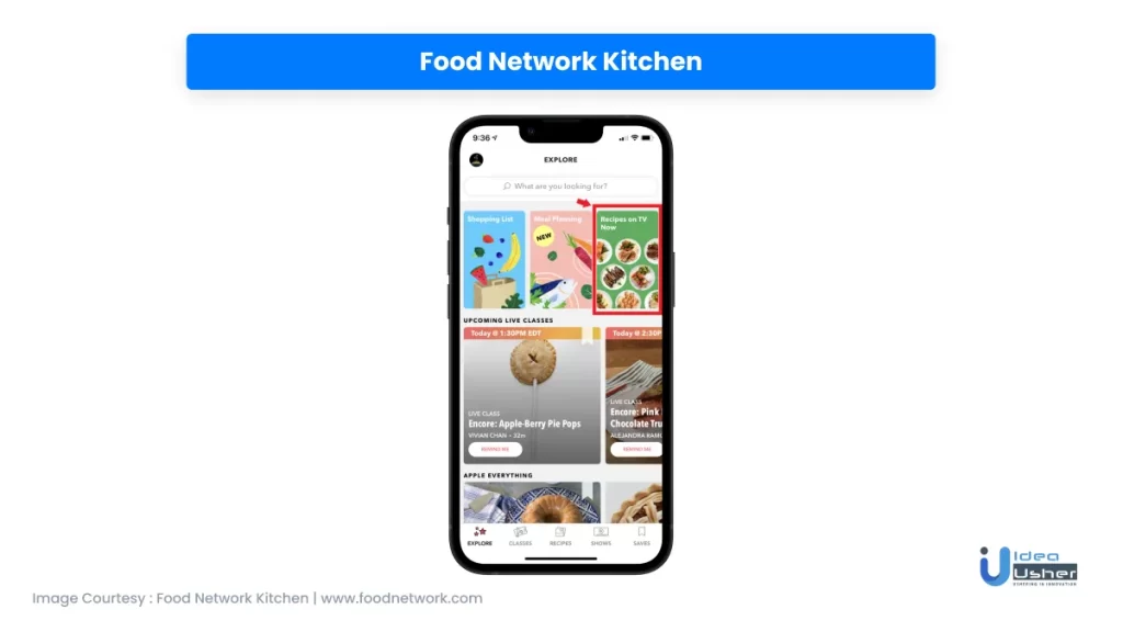 Food network kitchen mobile app