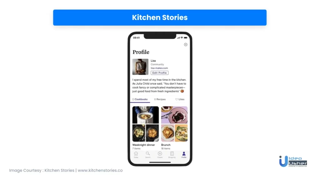 Kitchen stories mobile app