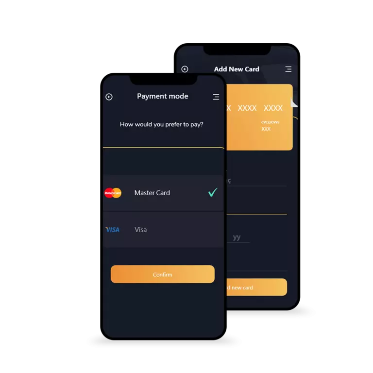Multiple payment options for bus ticket booking app development
