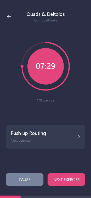 Activity tracker feature in fitness app development