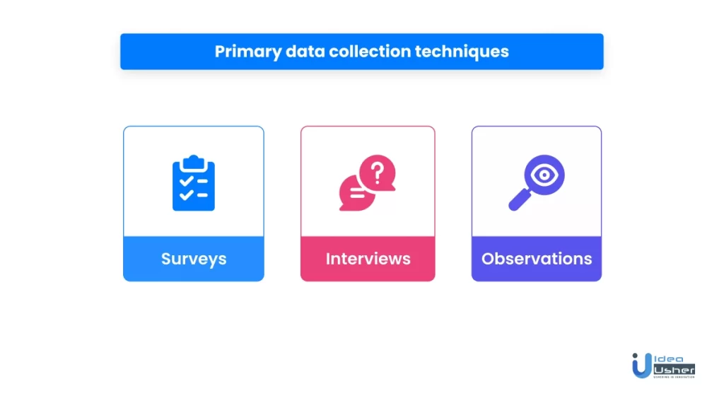 primary data collection techniques