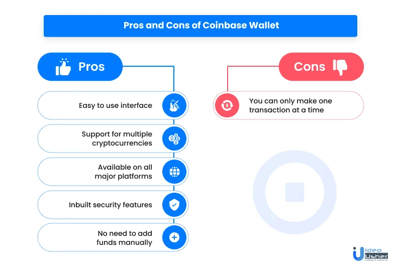 pros and cons of coinbase wallet