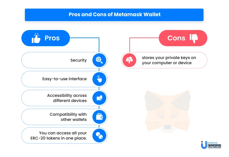 pros and cons of metamask wallet