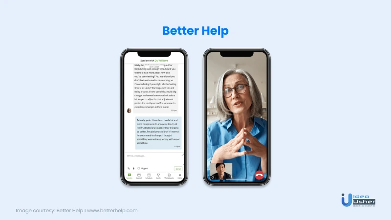 Better help healthcare app