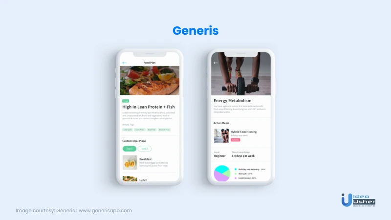 Generis healthcare app