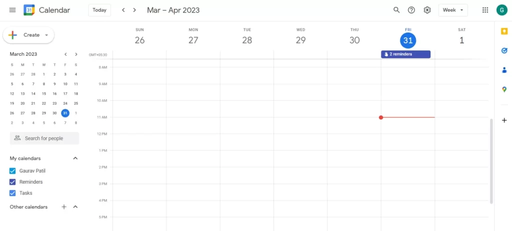Google Calendar Meeting Scheduling App