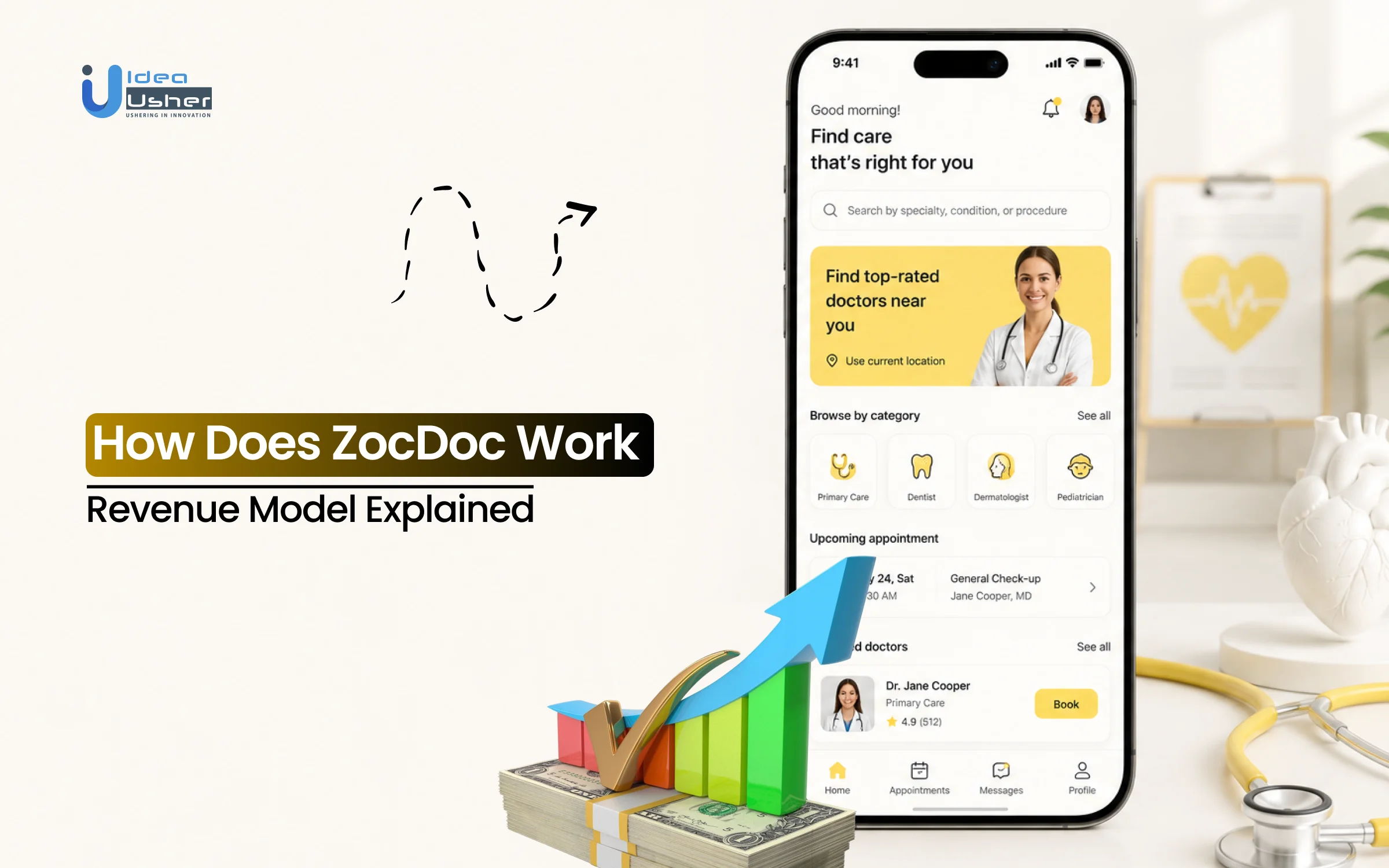how zocdoc makes money
