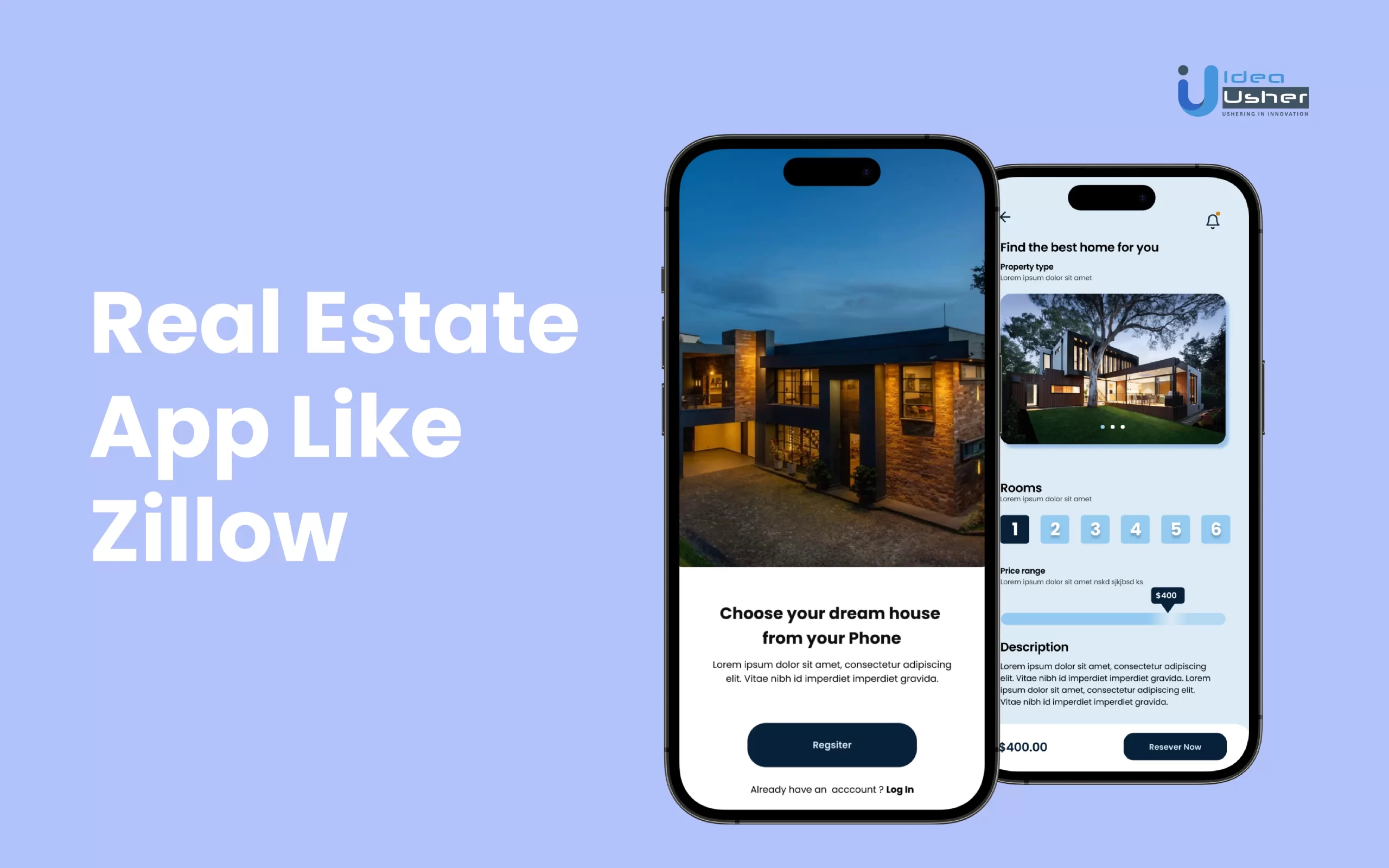 how to develop real estate app like zillow
