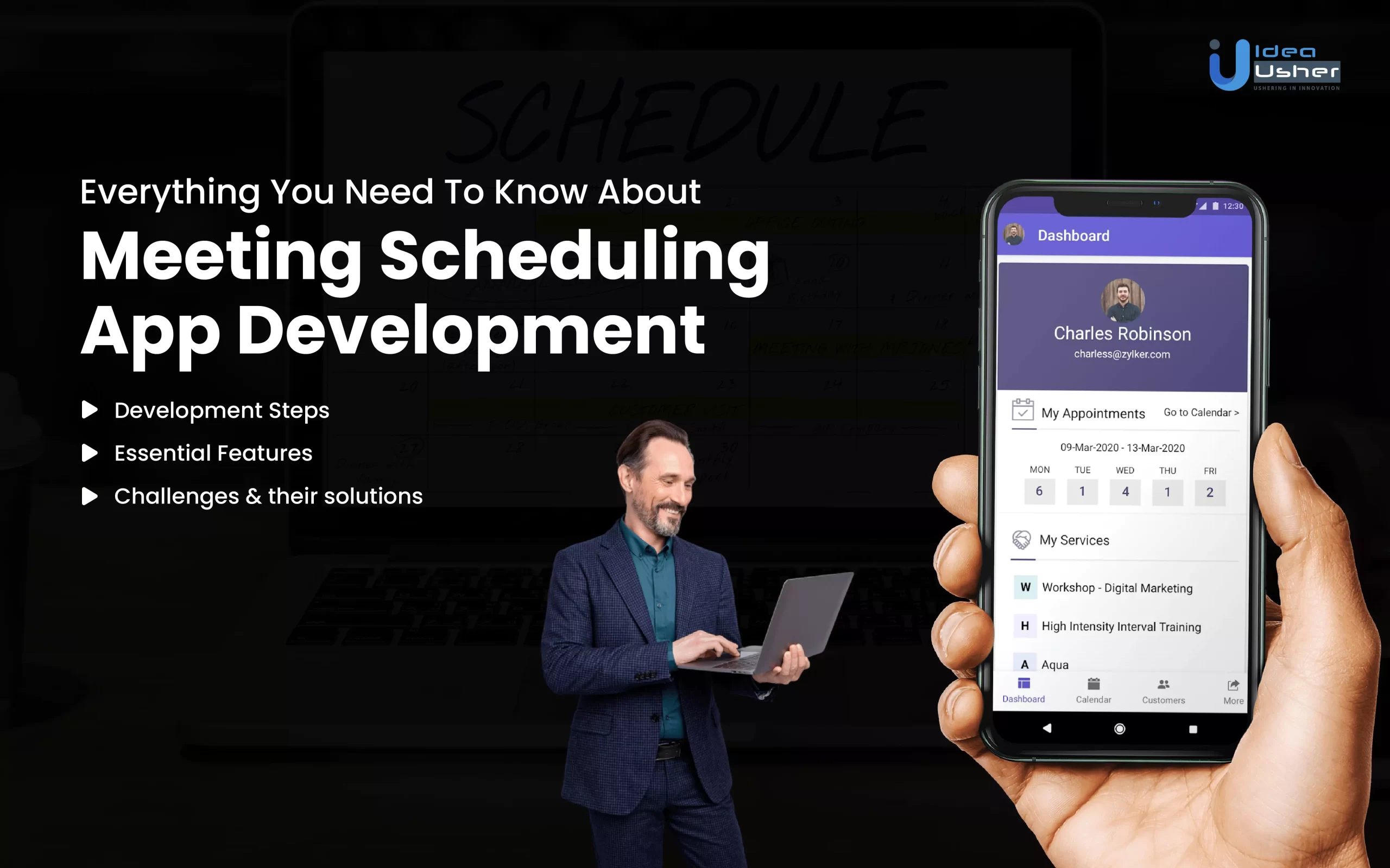 Meeting scheduling app development